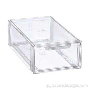 clear acrylic shoe display box